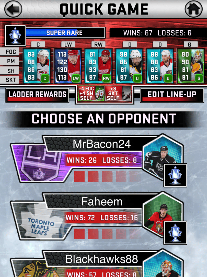 NHL Supercard screenshot