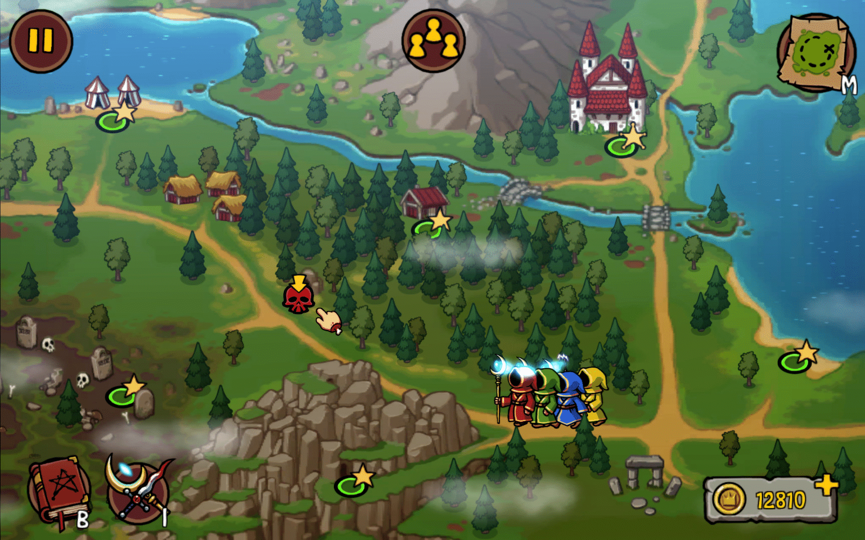 Magicka: Wizards of the Square Tablet screenshot