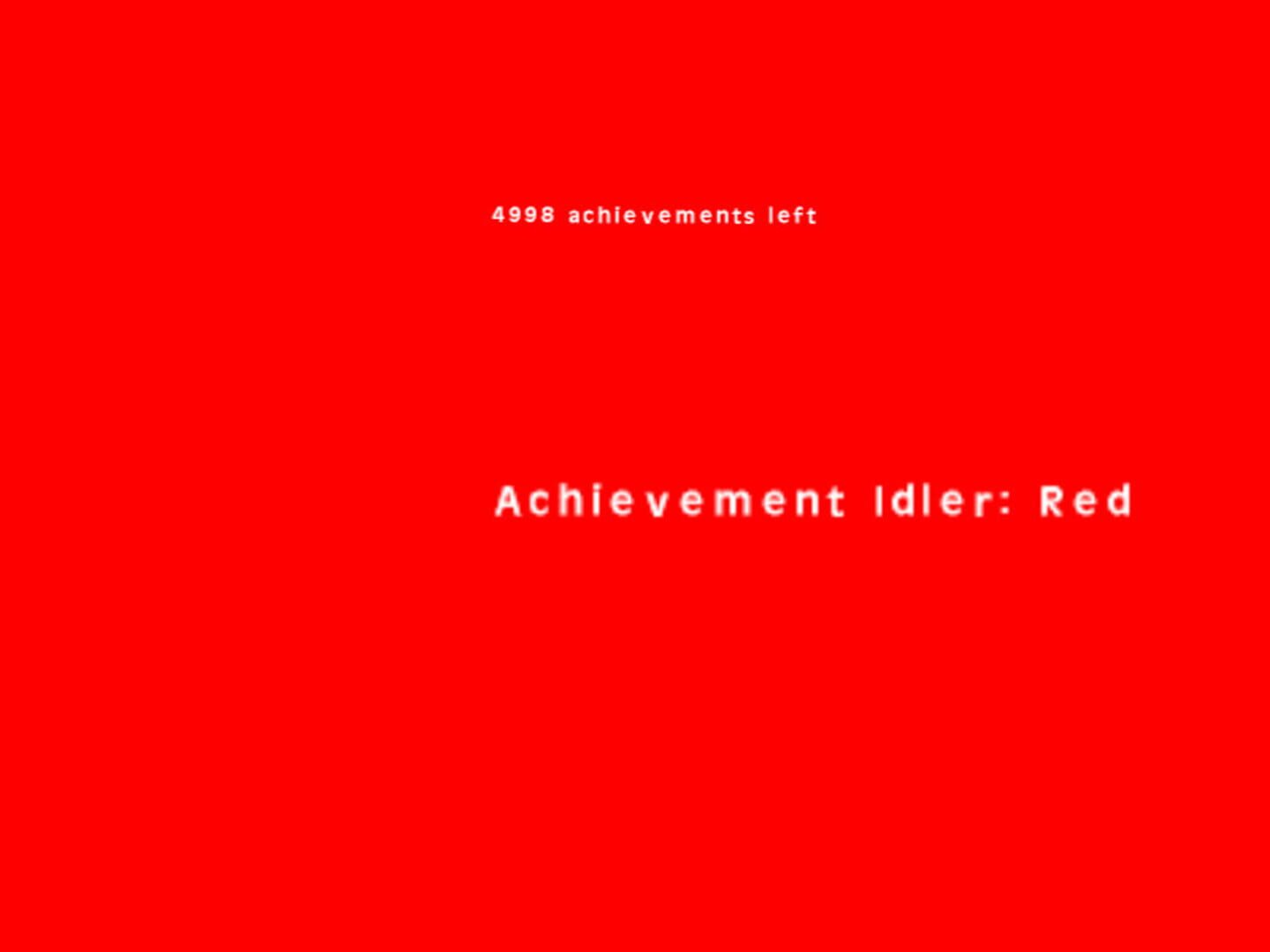 Achievement Idler: Red - Screenshot
