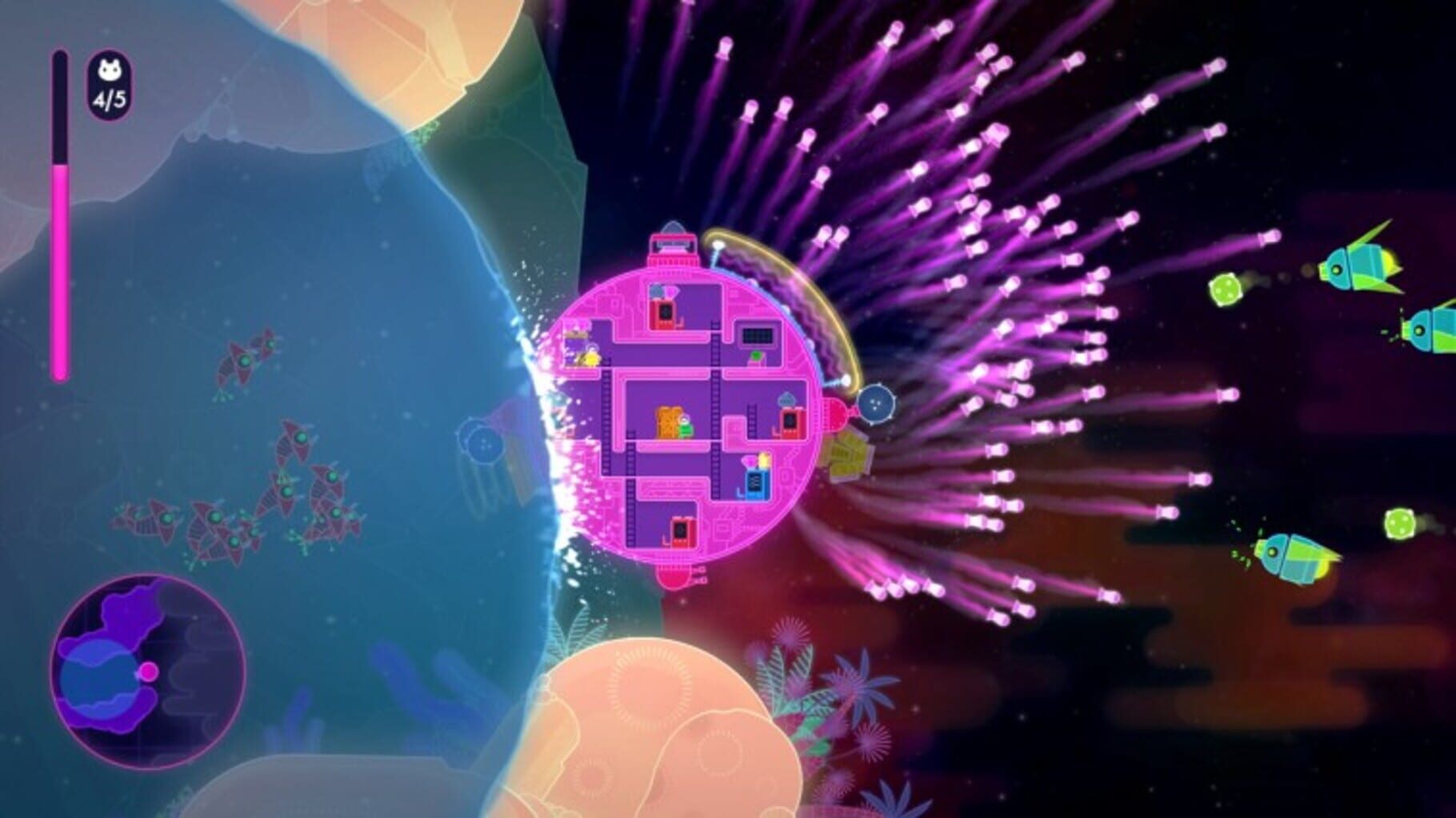 Lovers in a Dangerous Spacetime screenshot