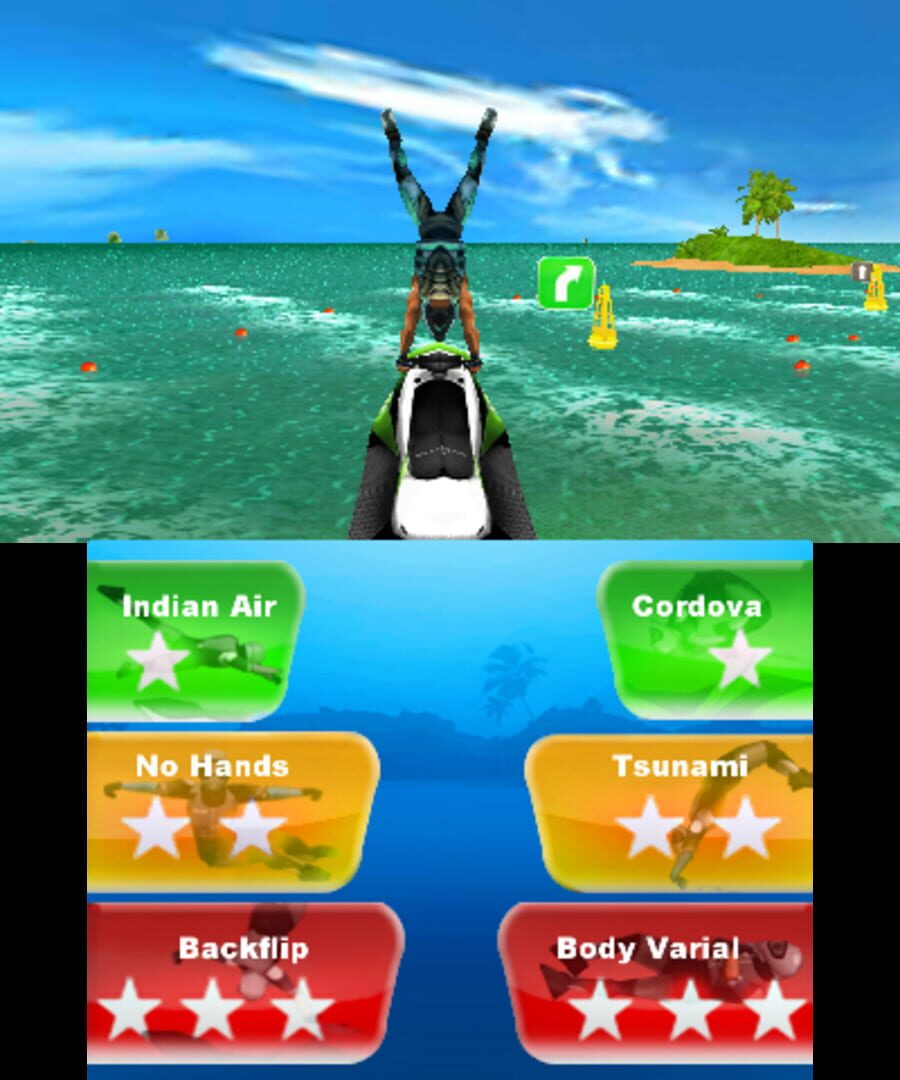 Captura de pantalla - Aqua Moto Racing 3D