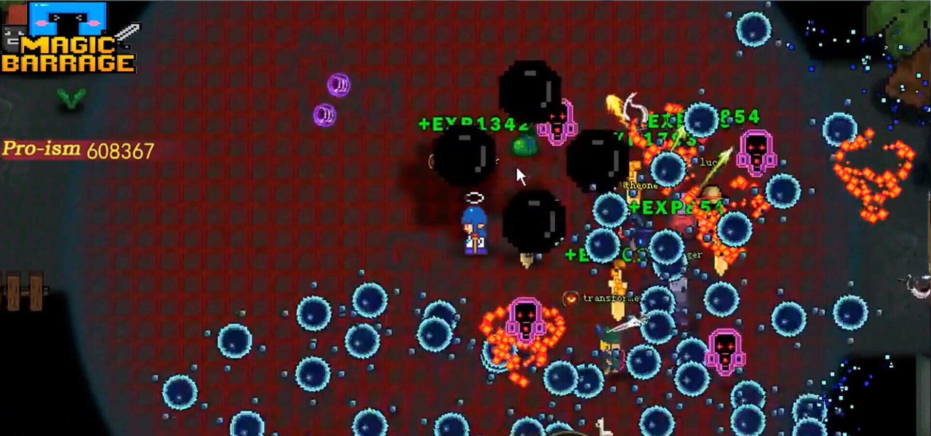 Magic Barrage - Bitferno - Screenshot