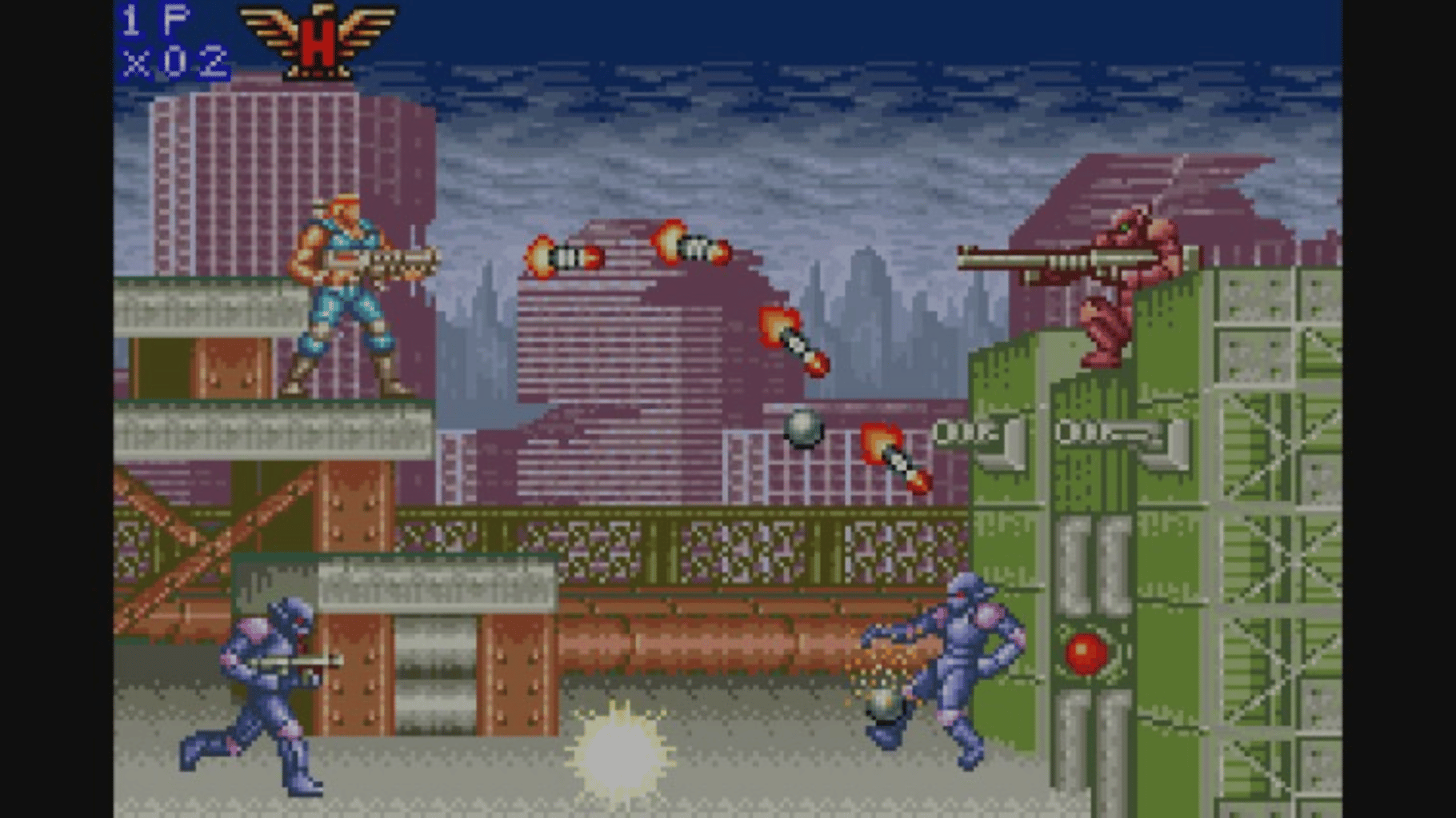 Contra Advance: The Alien Wars EX screenshot