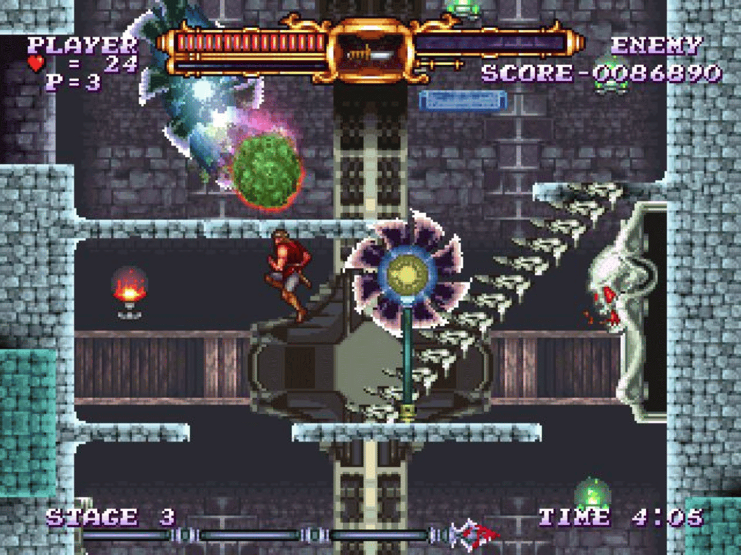 Castlevania: The Adventure ReBirth screenshot