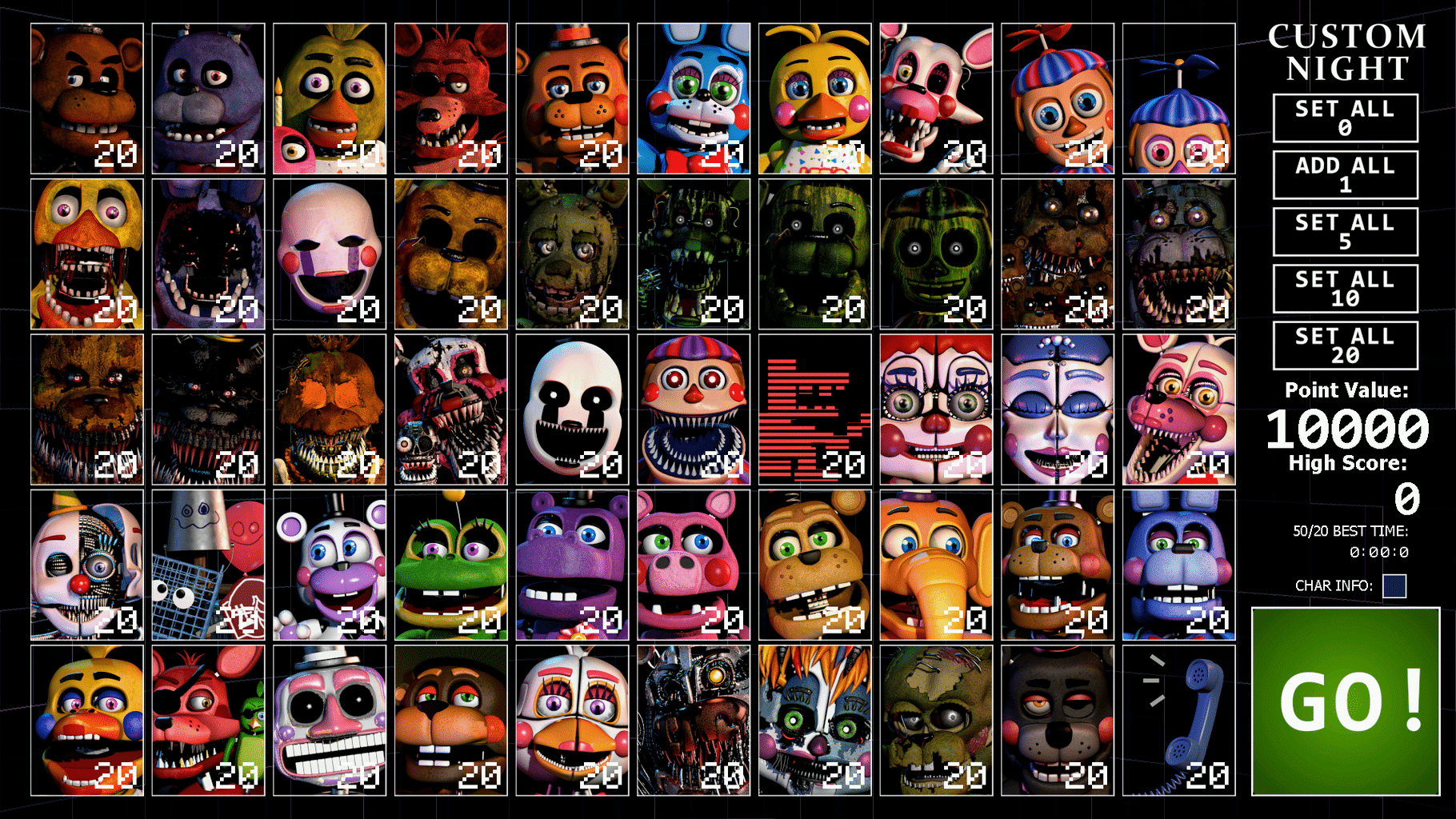 Ultimate Custom Night screenshot