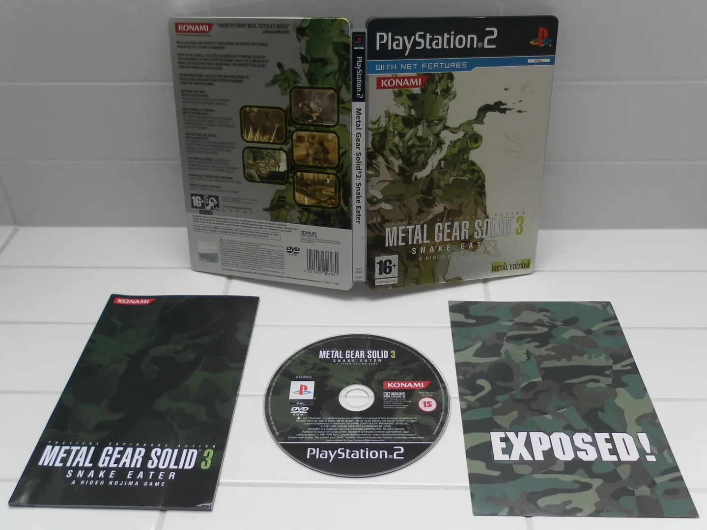 Metal Gear Solid 3: Snake Eater - Limited Metal Edition
