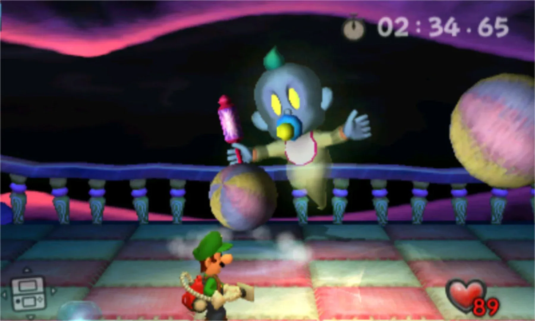 Captura de pantalla - Luigi's Mansion
