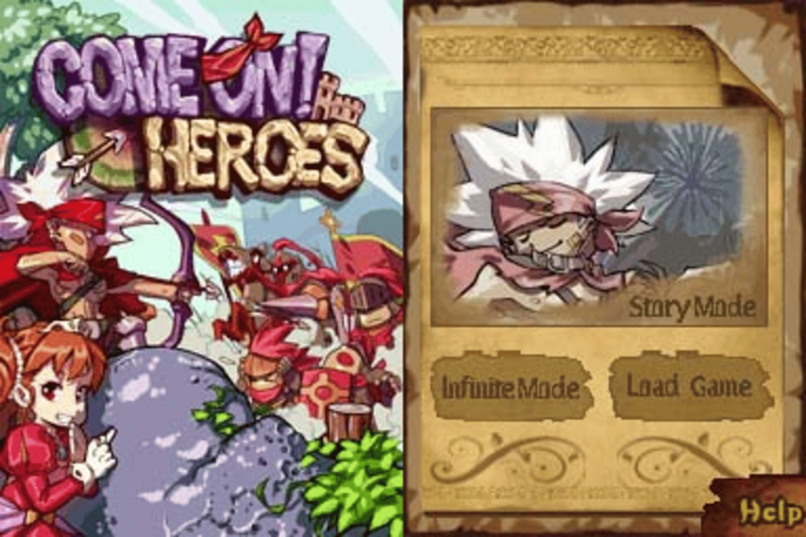 Come On! Heroes screenshot