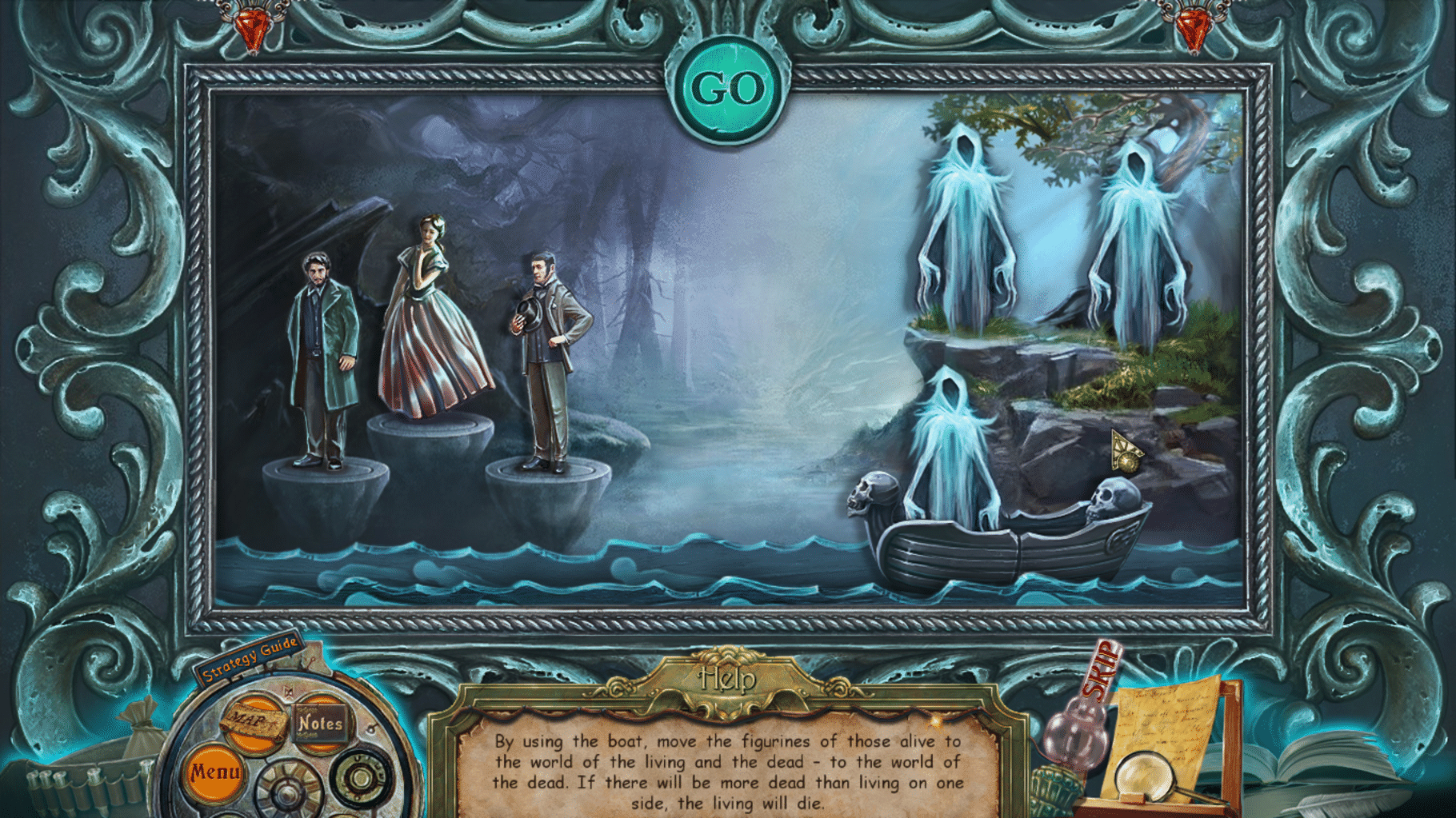 Dark Tales: Edgar Allan Poe's The Mystery of Marie Roget - Collector's Edition screenshot