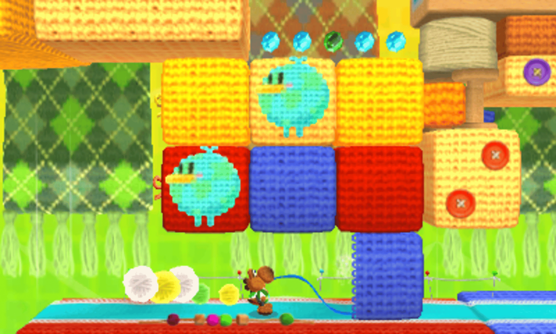 Poochy & Yoshi's Woolly World screenshot