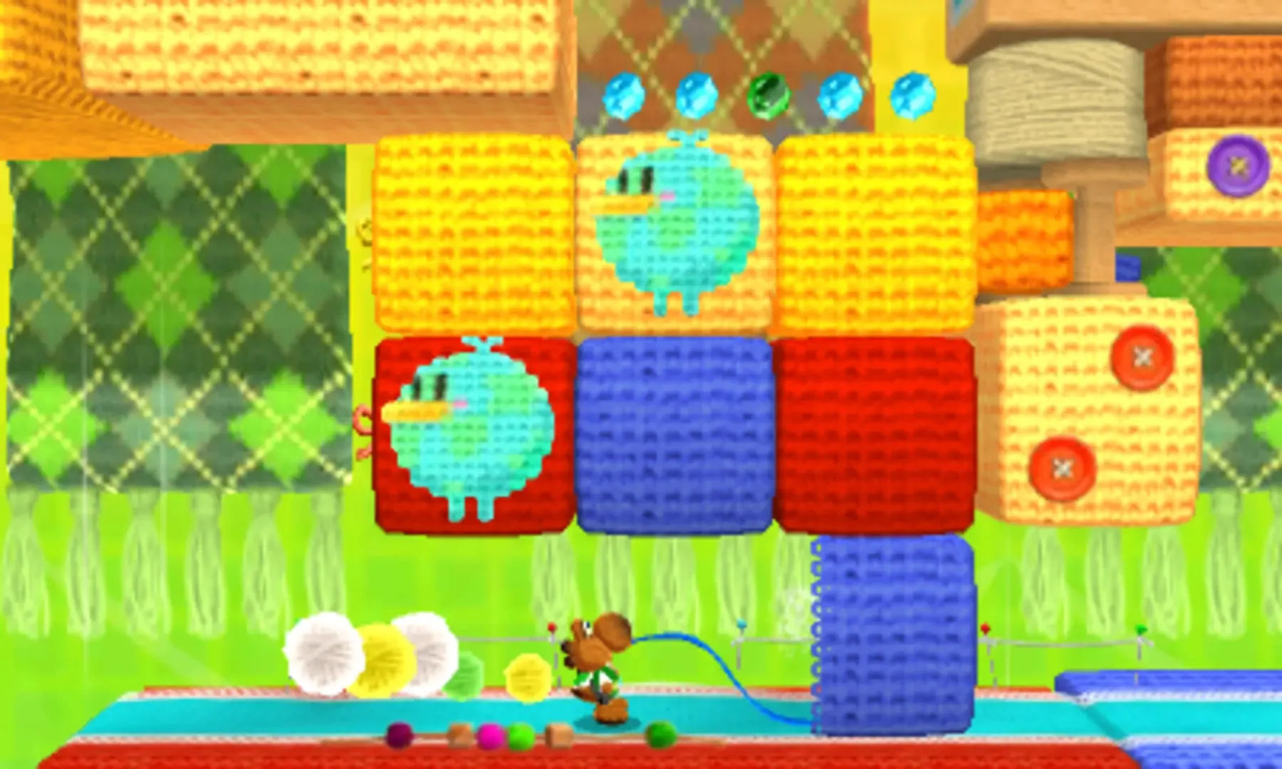 Captura de pantalla - Poochy & Yoshi's Woolly World