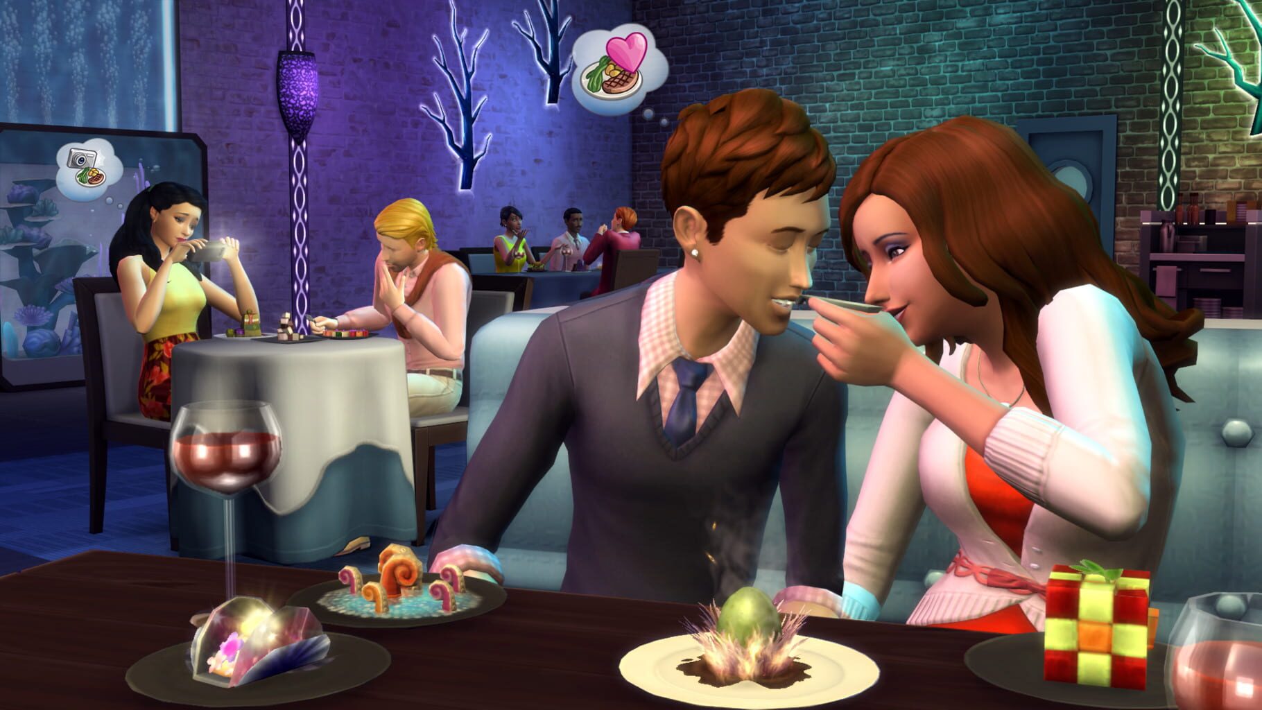 Captura de pantalla - The Sims 4: Dine Out