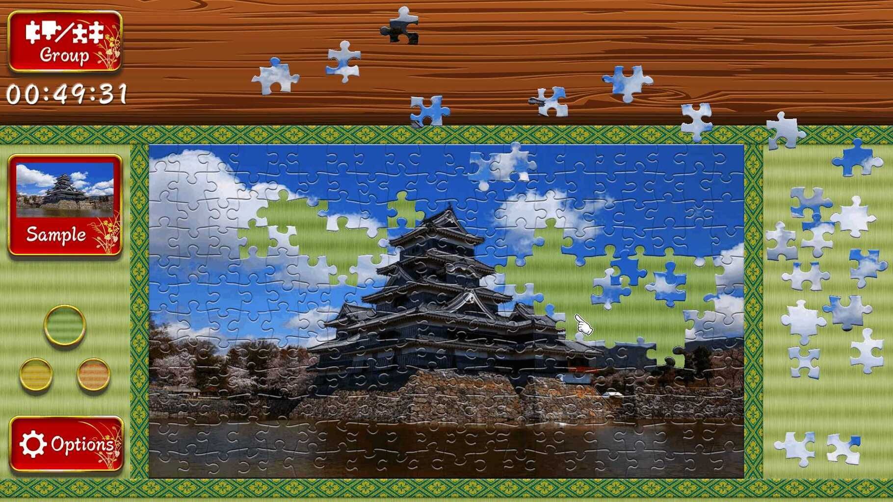 Captura de pantalla - Beautiful Japanese Scenery: Animated Jigsaws