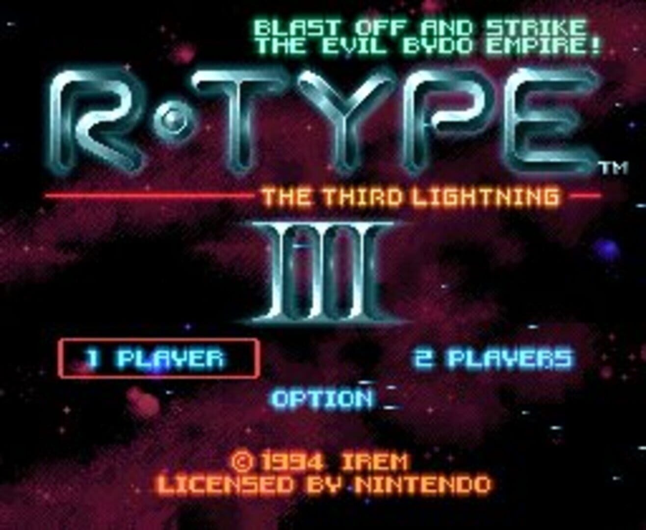 Captura de pantalla - R-Type III: The Third Lightning