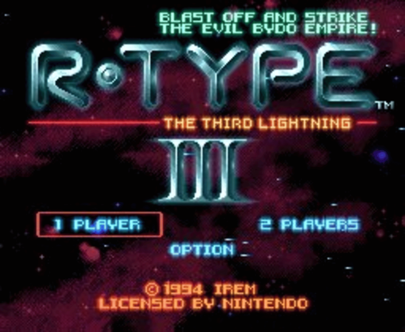 R-Type III: The Third Lightning screenshot