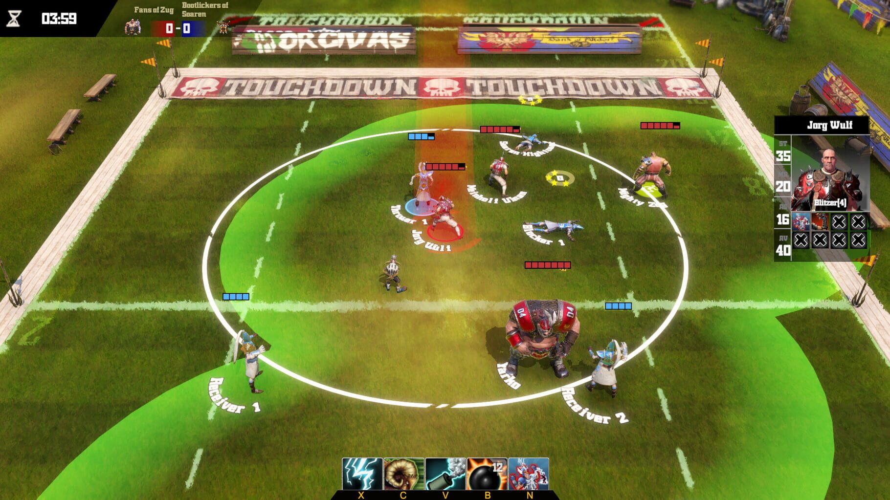 Captura de pantalla - Blood Bowl: Death Zone