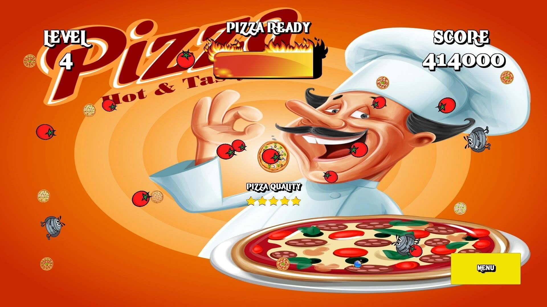 Stefanos Sizzilin Pizza Pie - Screenshot