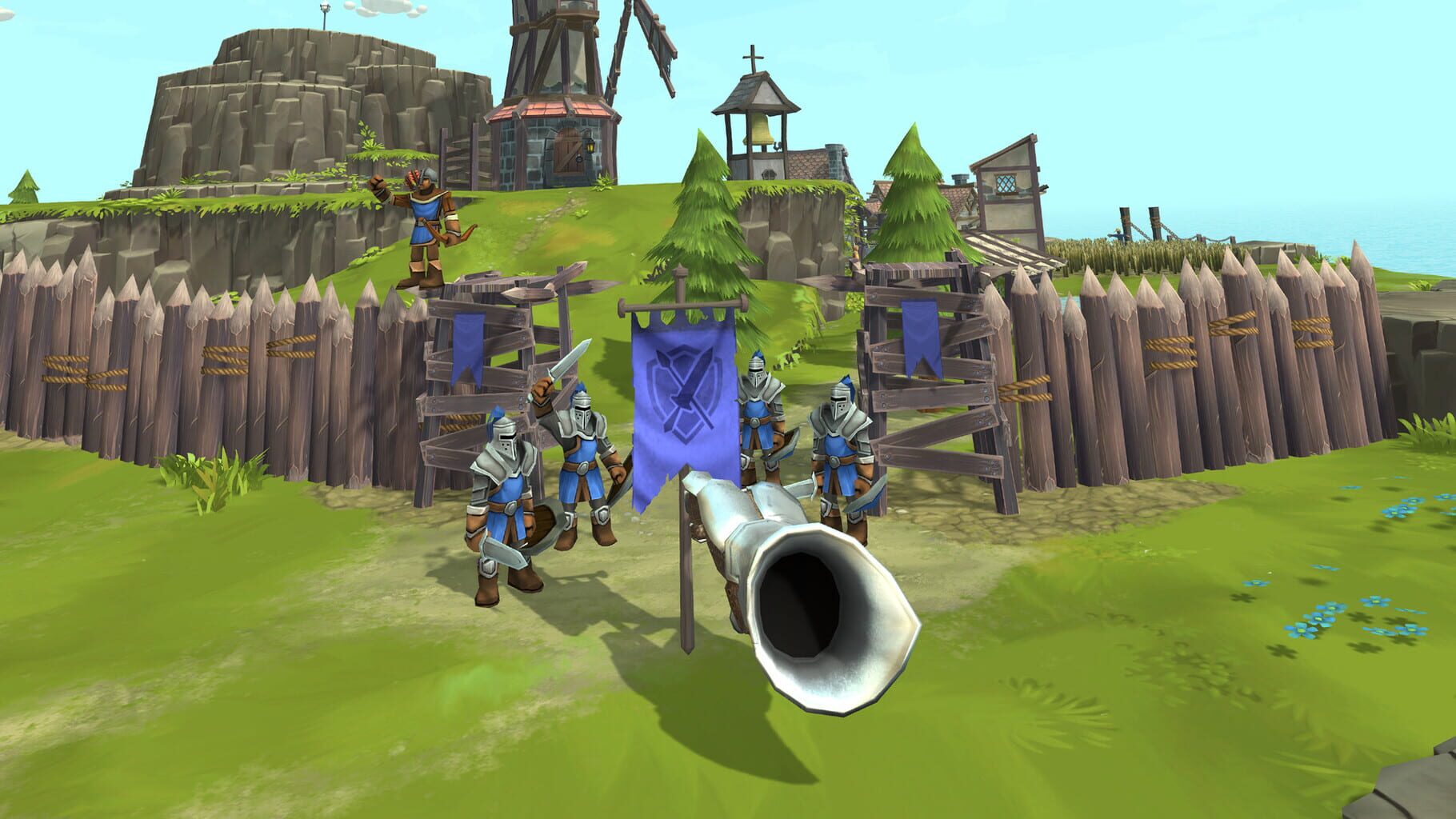 Captura de pantalla - Townsmen VR