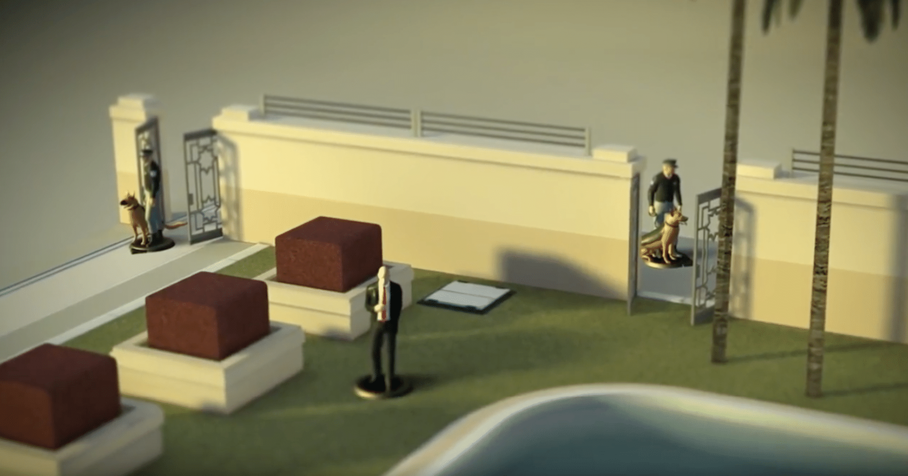 Hitman Go: VR Edition screenshot