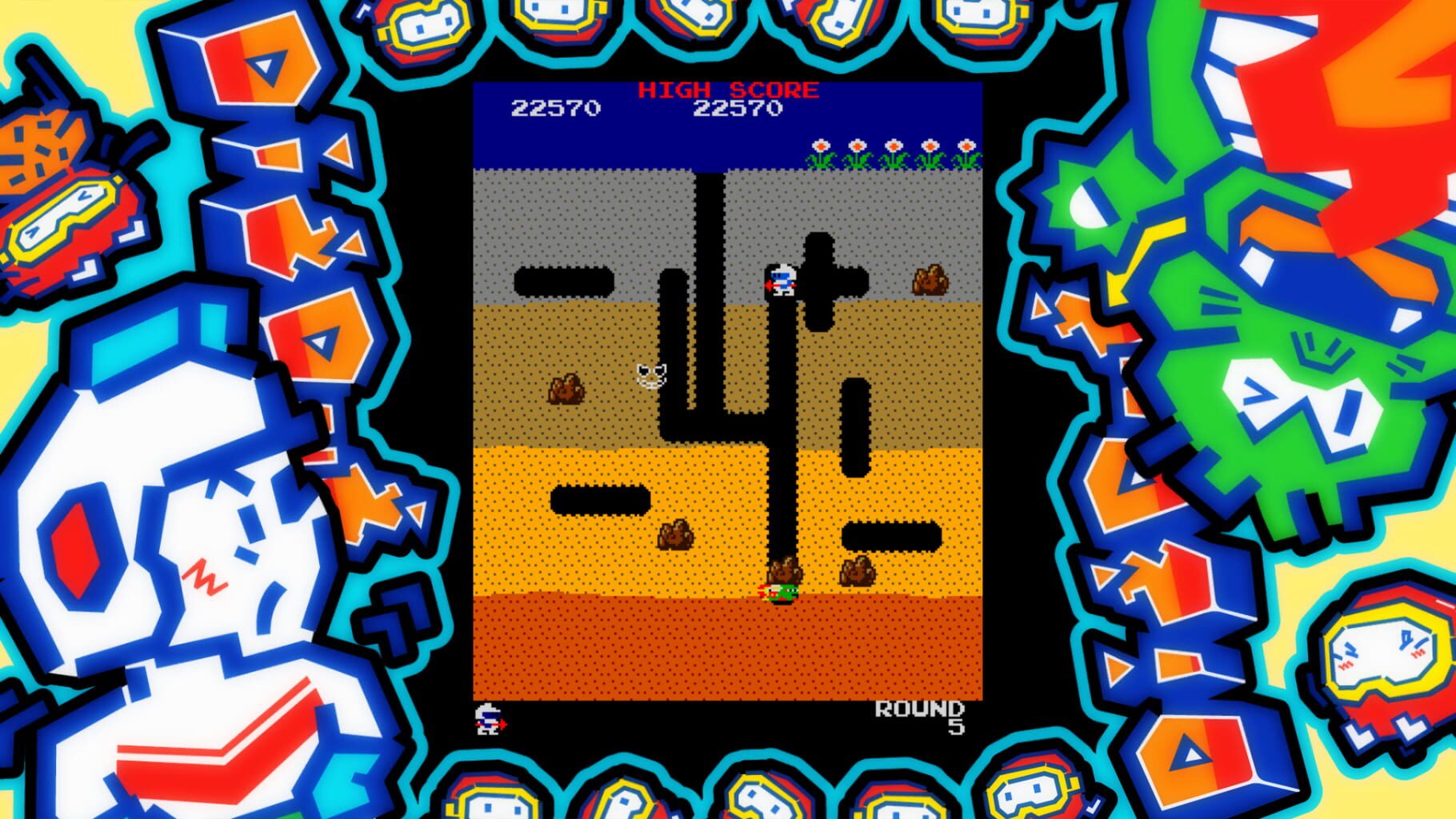 Captura de pantalla - Arcade Game Series: Dig Dug