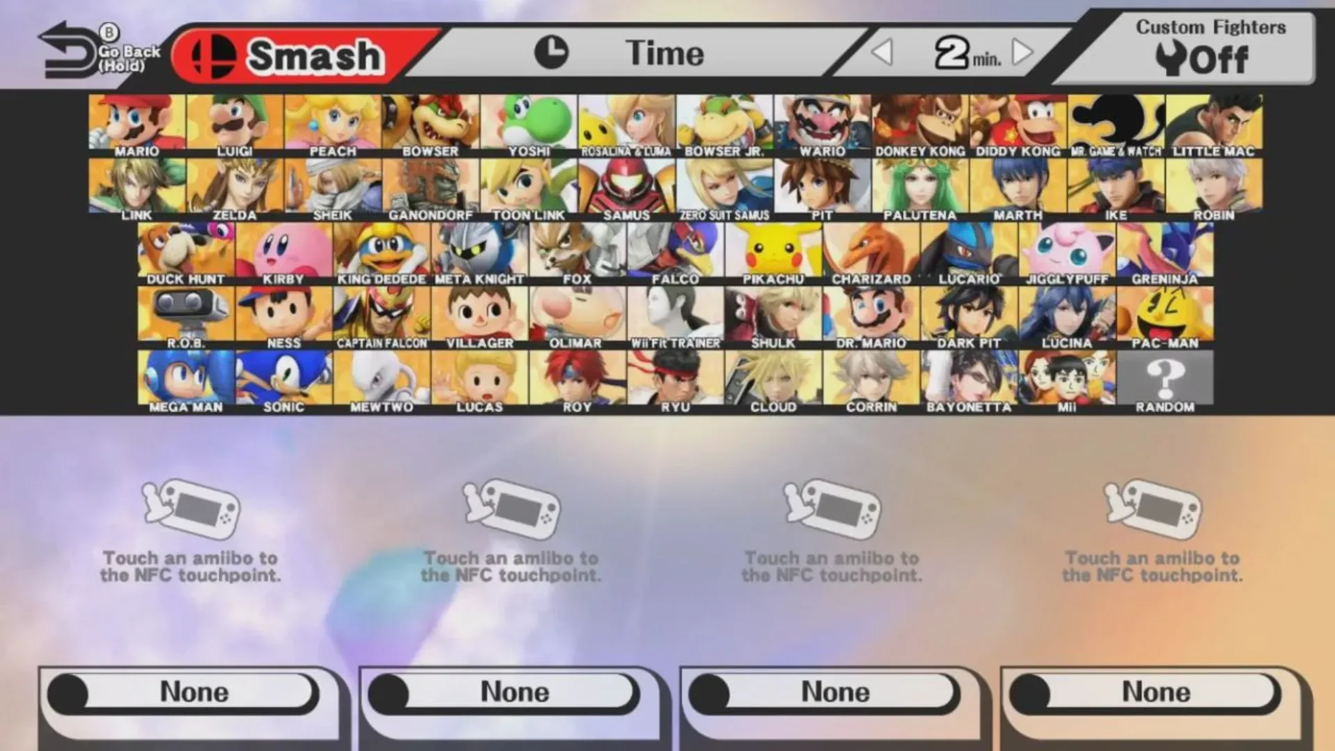 Captura de pantalla - Super Smash Bros. for Wii U