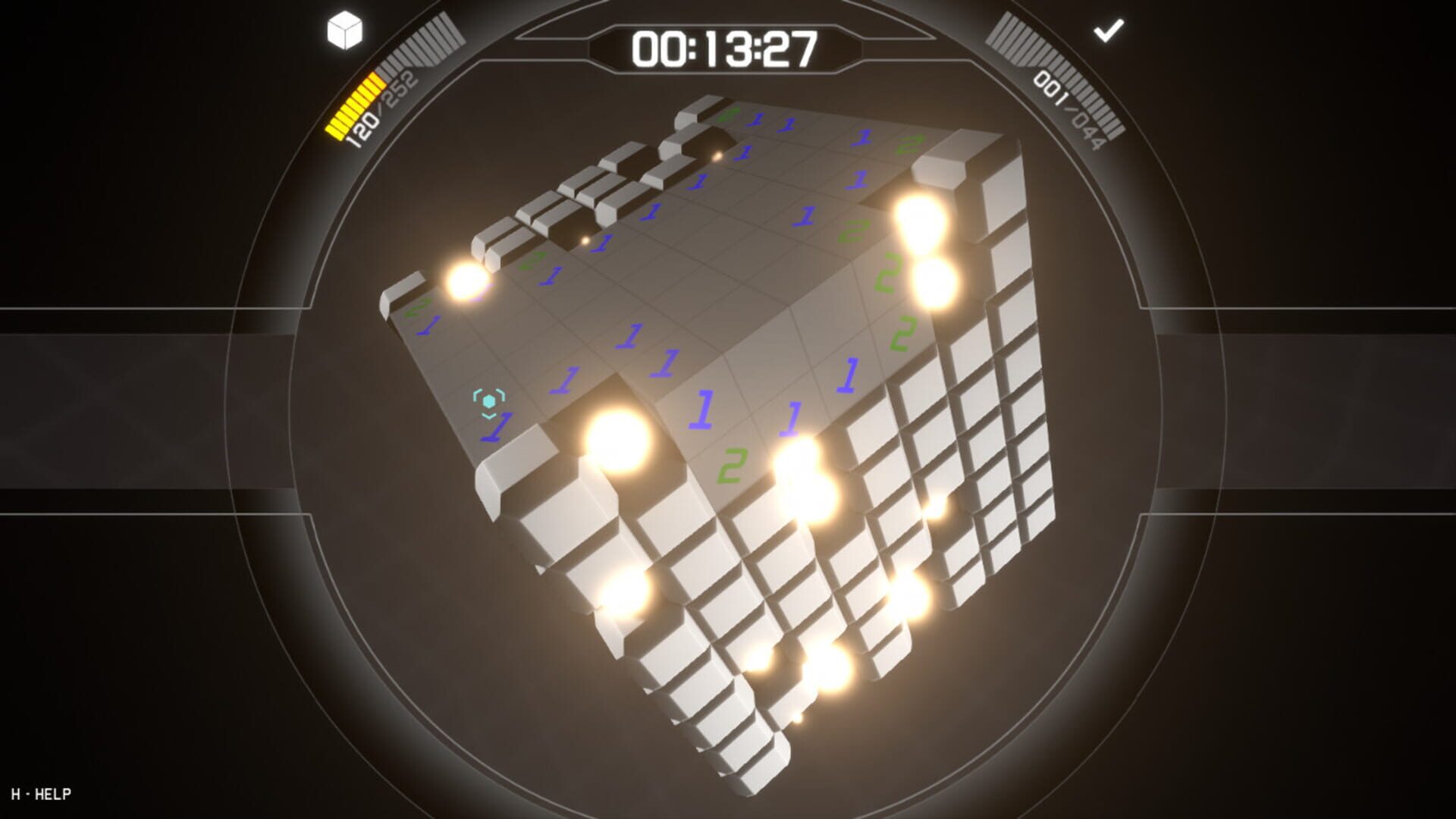 Cube Full of Mines - Screenshot