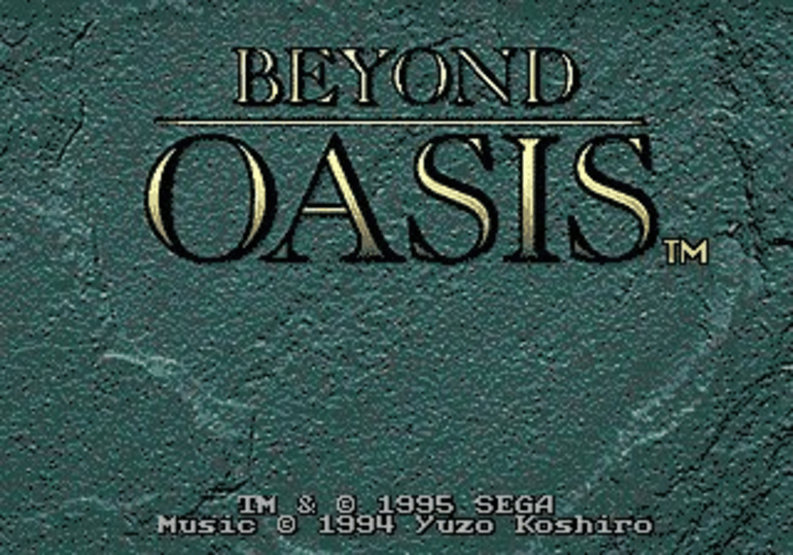 Beyond Oasis screenshot