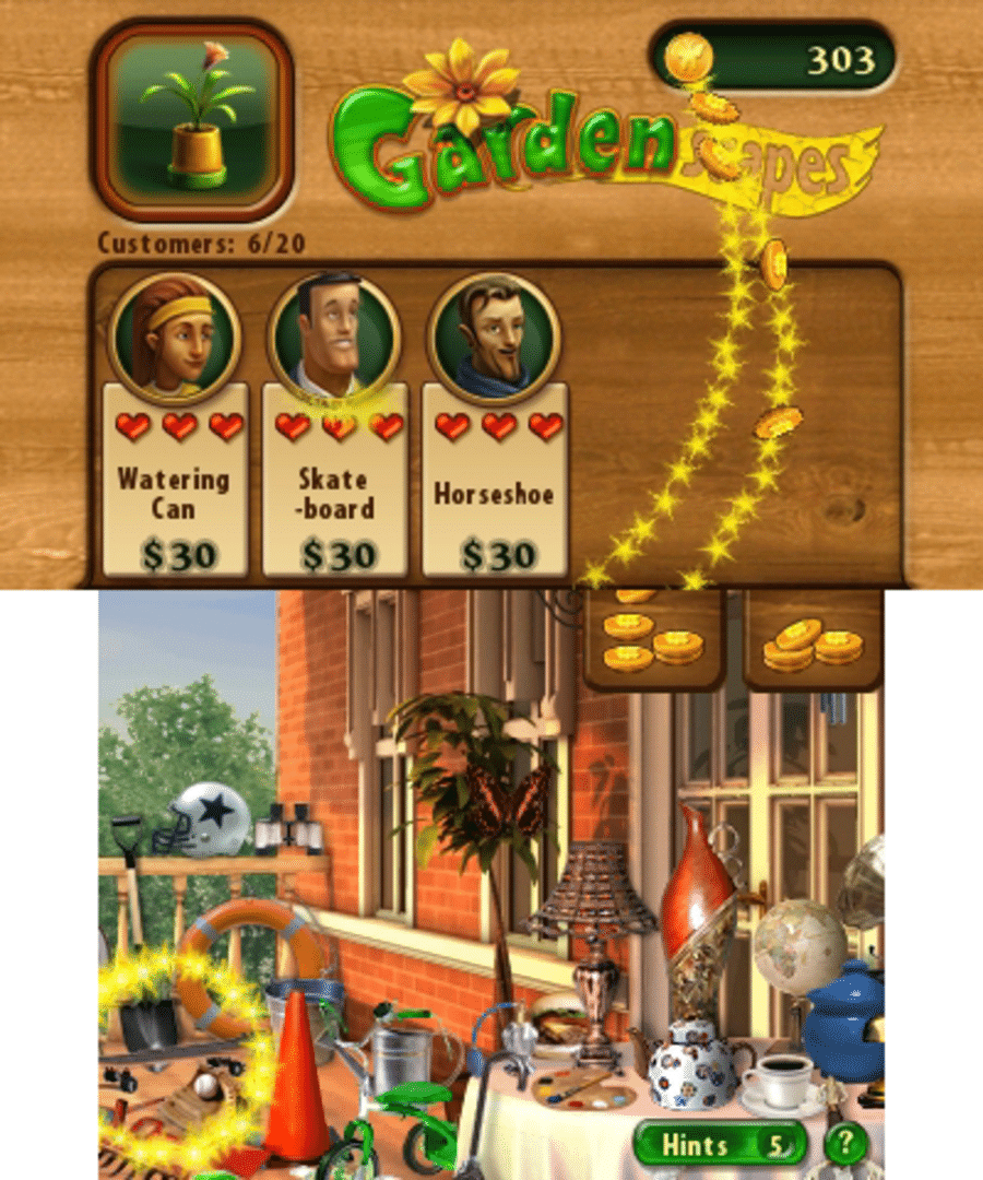 Gardenscapes screenshot