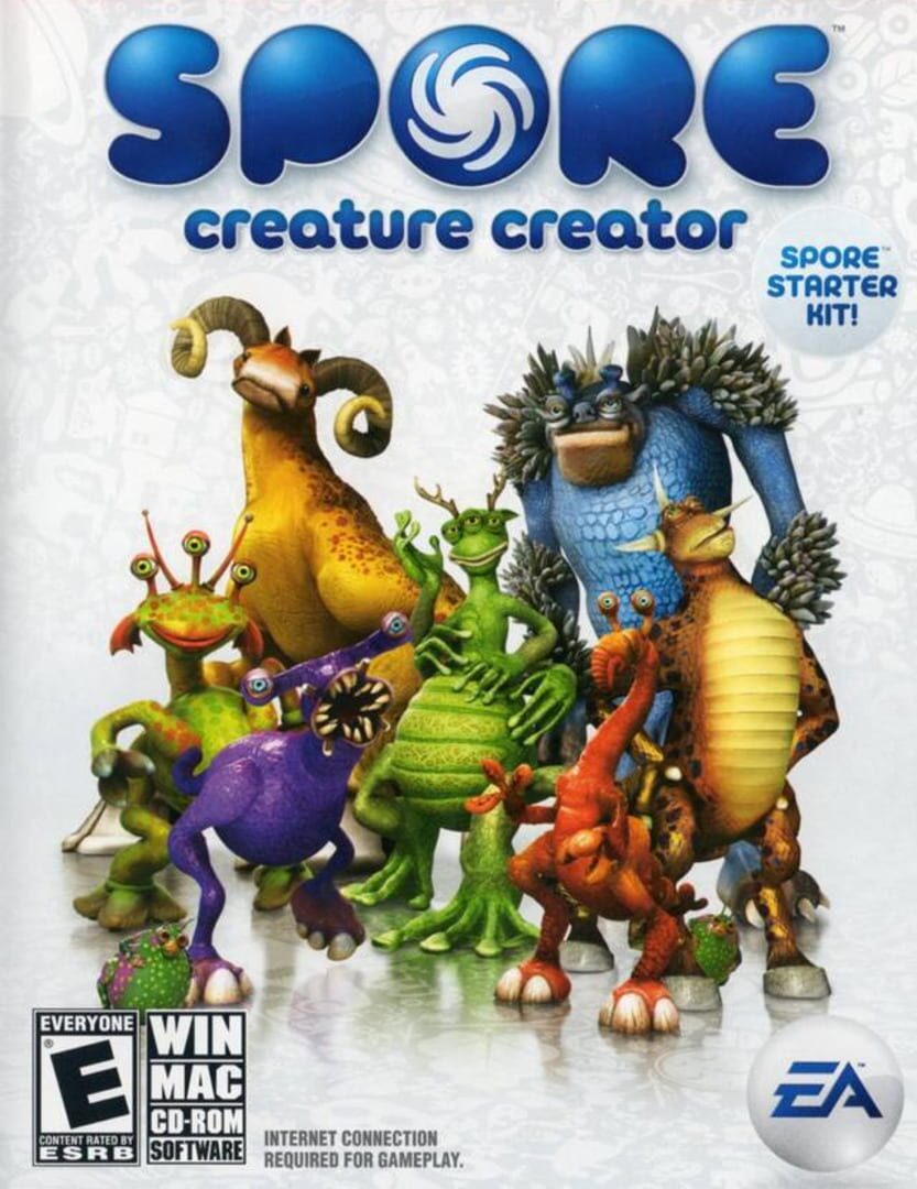 Игра Spore Creature Creator (2008). Дата выхода, трейлеры, системные  требования, список переводов, скриншоты, арты, новости, рейтинг, отзывы,  решение проблем (устранение неисправностей), прохождение, steam id,  количество продаж.