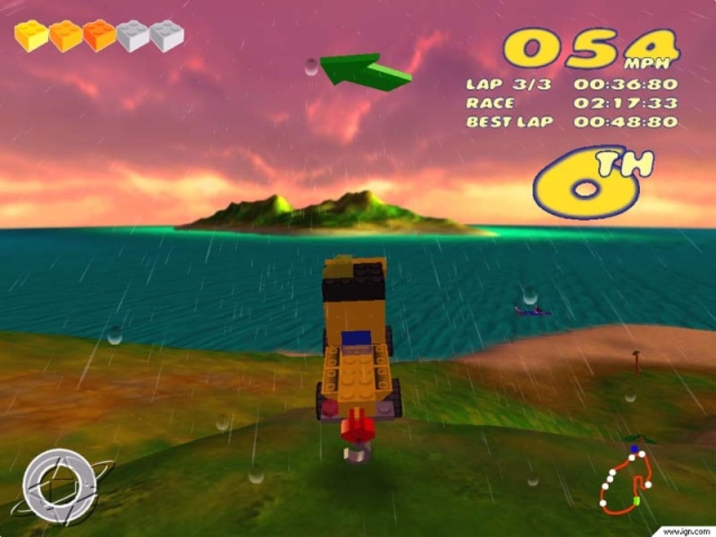 Captura de pantalla - LEGO Racers 2