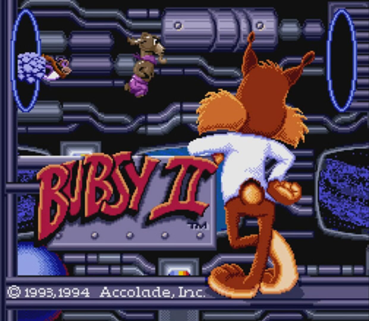 Captura de pantalla - Bubsy 2