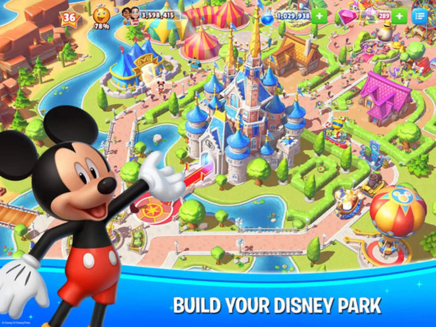Captura de pantalla - Disney Magic Kingdoms
