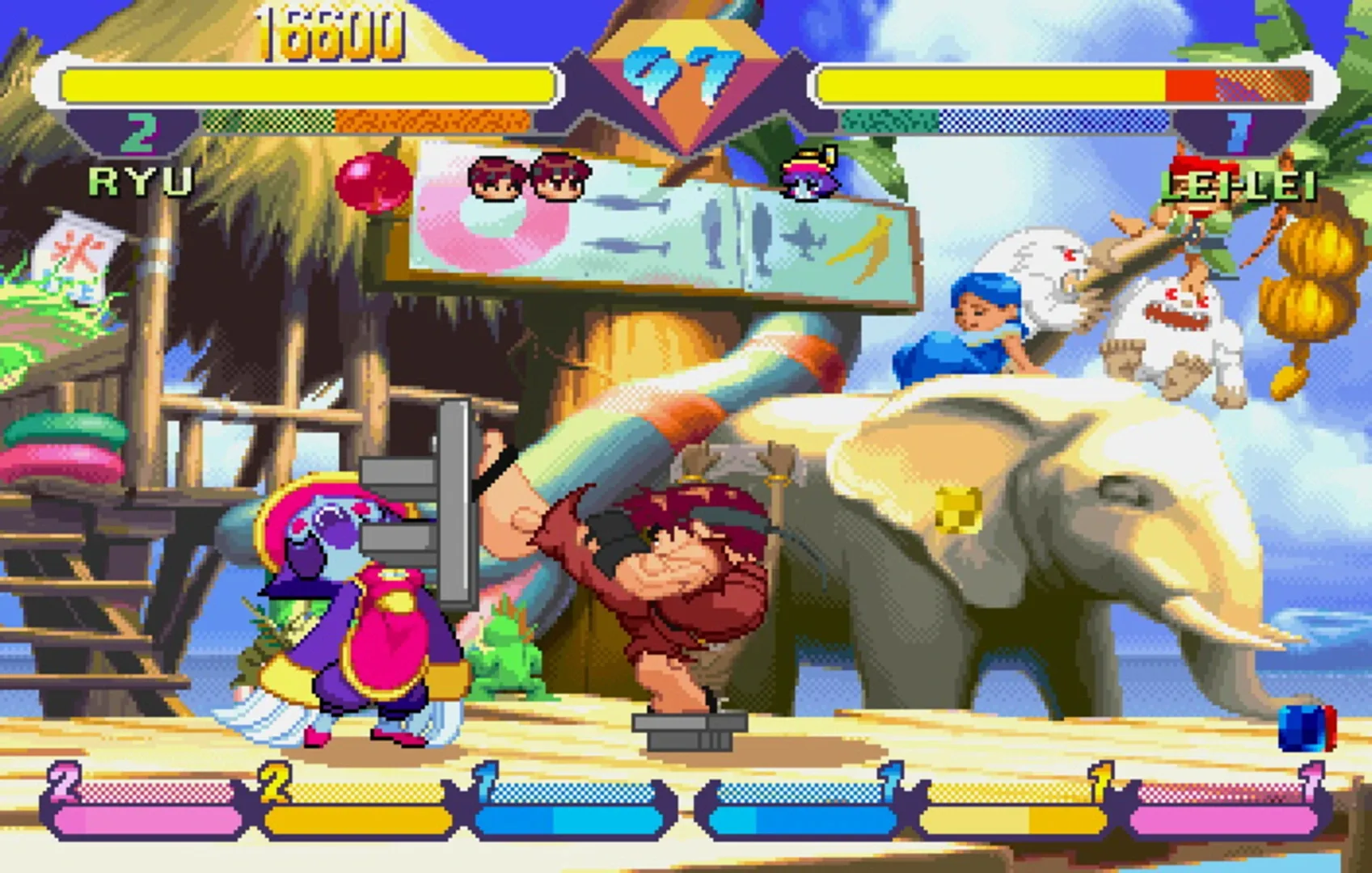 Captura de pantalla - Pocket Fighter