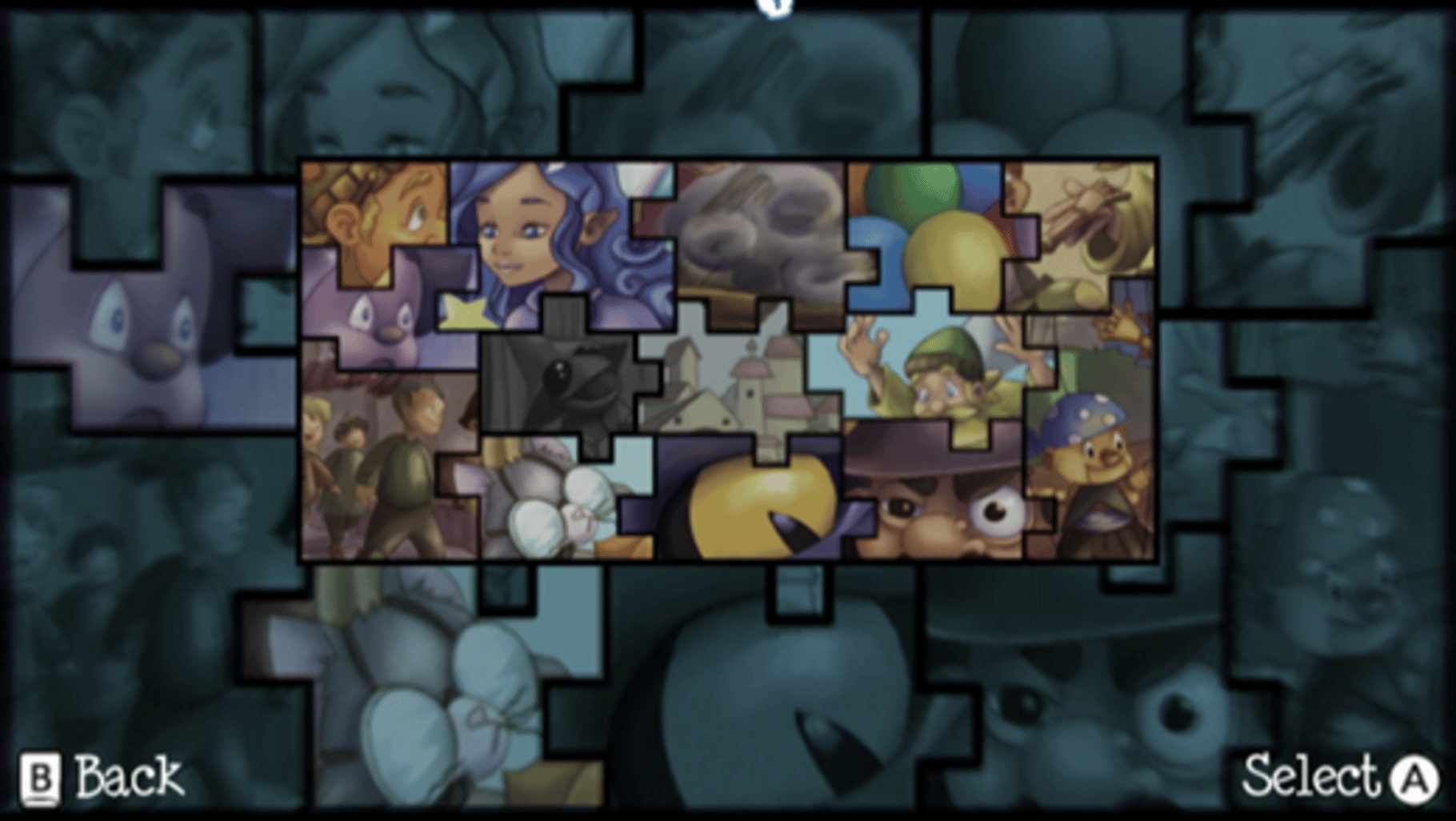 Pinocchio's Puzzle screenshot