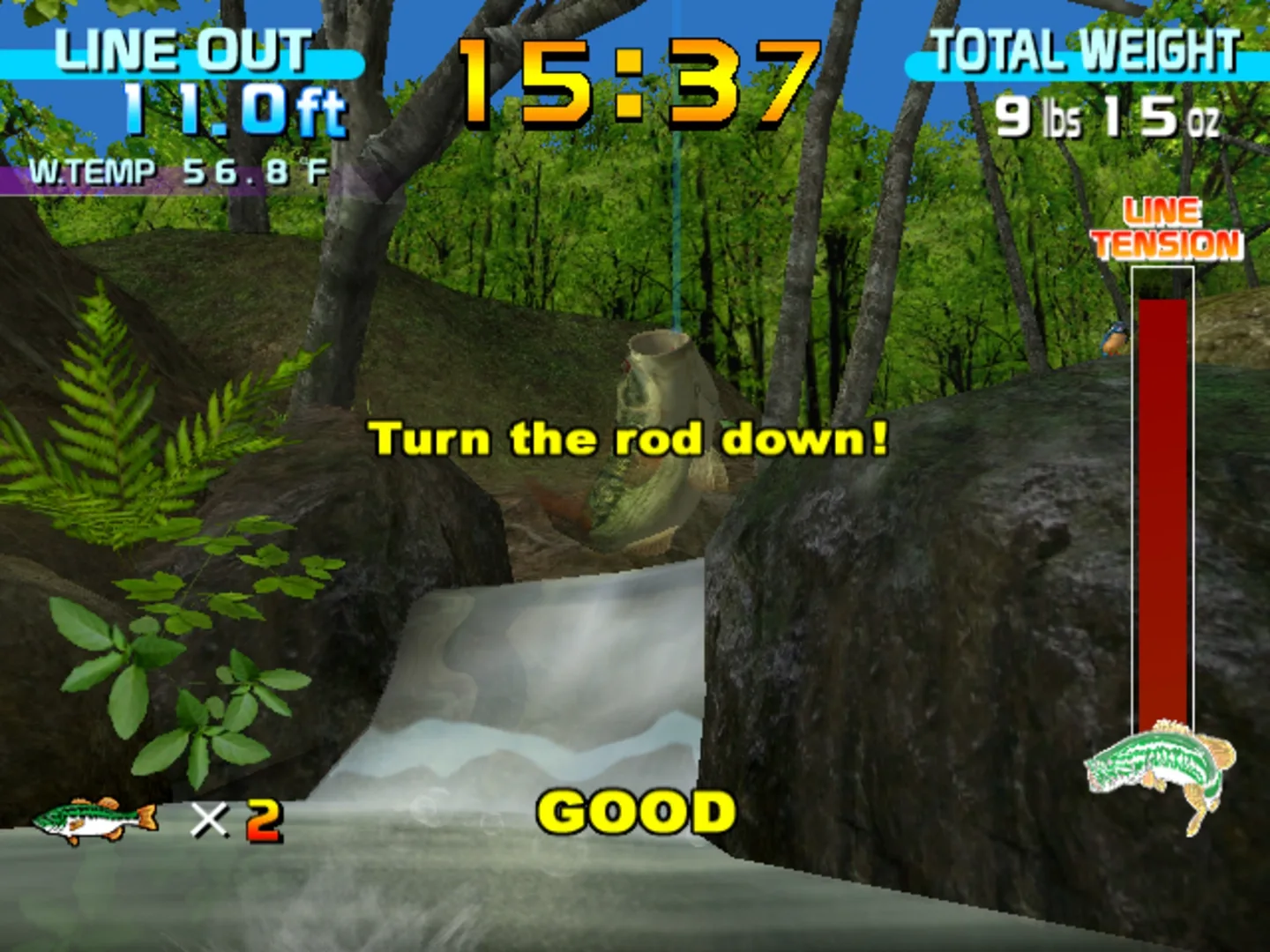 Captura de pantalla - Sega Bass Fishing
