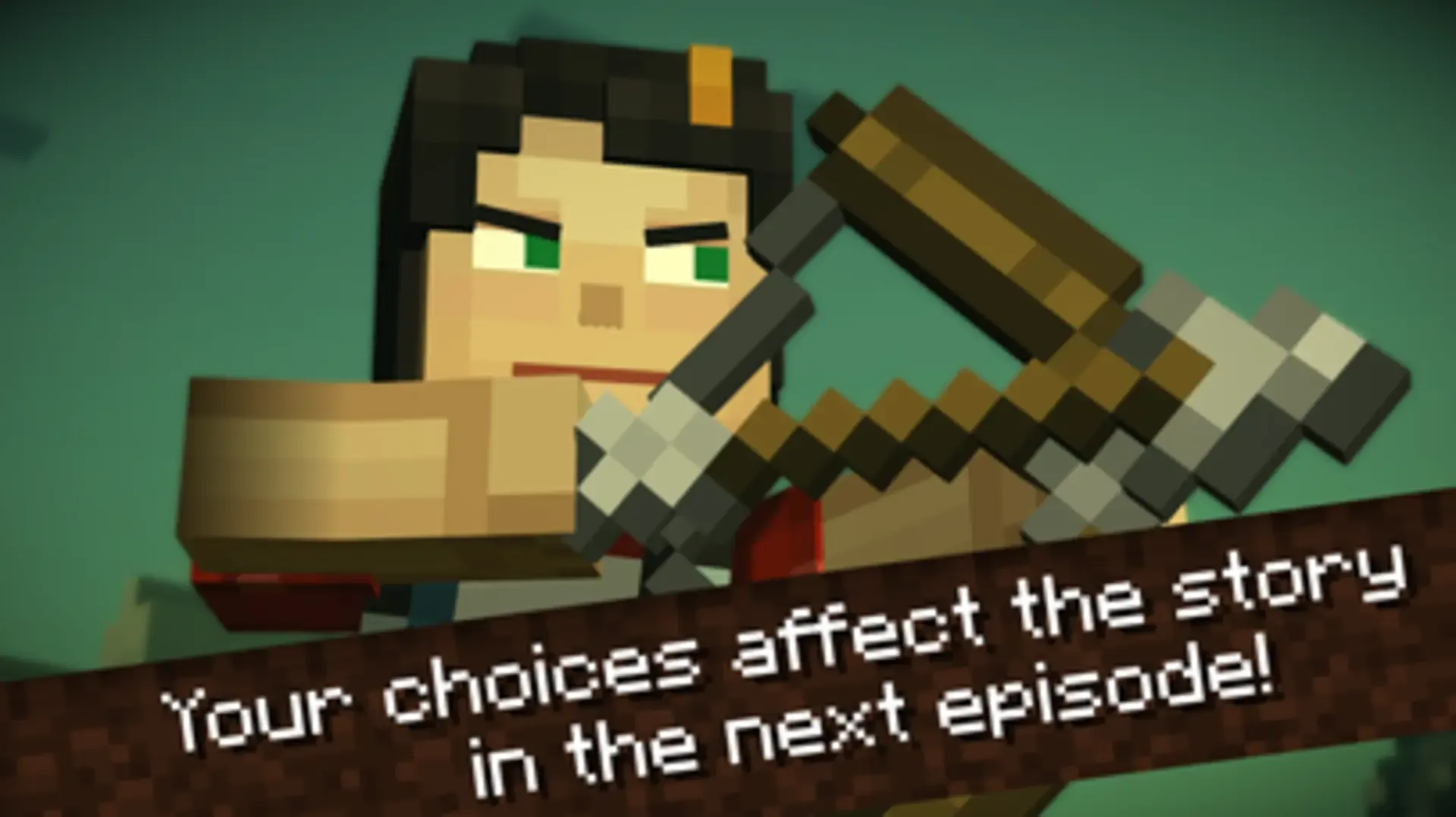 Captura de pantalla - Minecraft: Story Mode