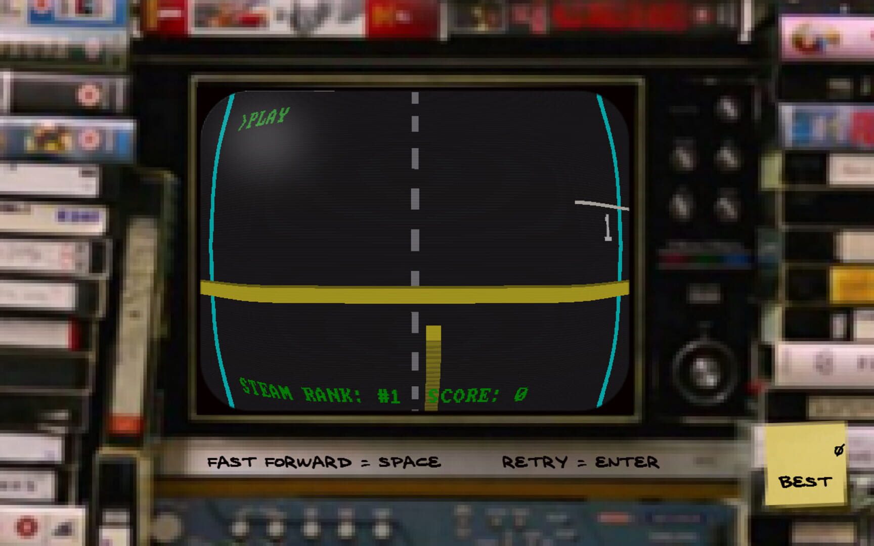 Color Retro Racer: Miles Challenge - Screenshot