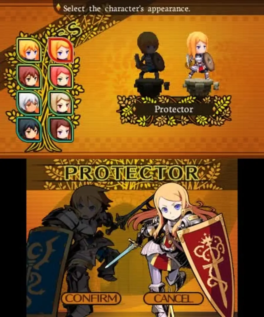 Captura de pantalla - Etrian Mystery Dungeon