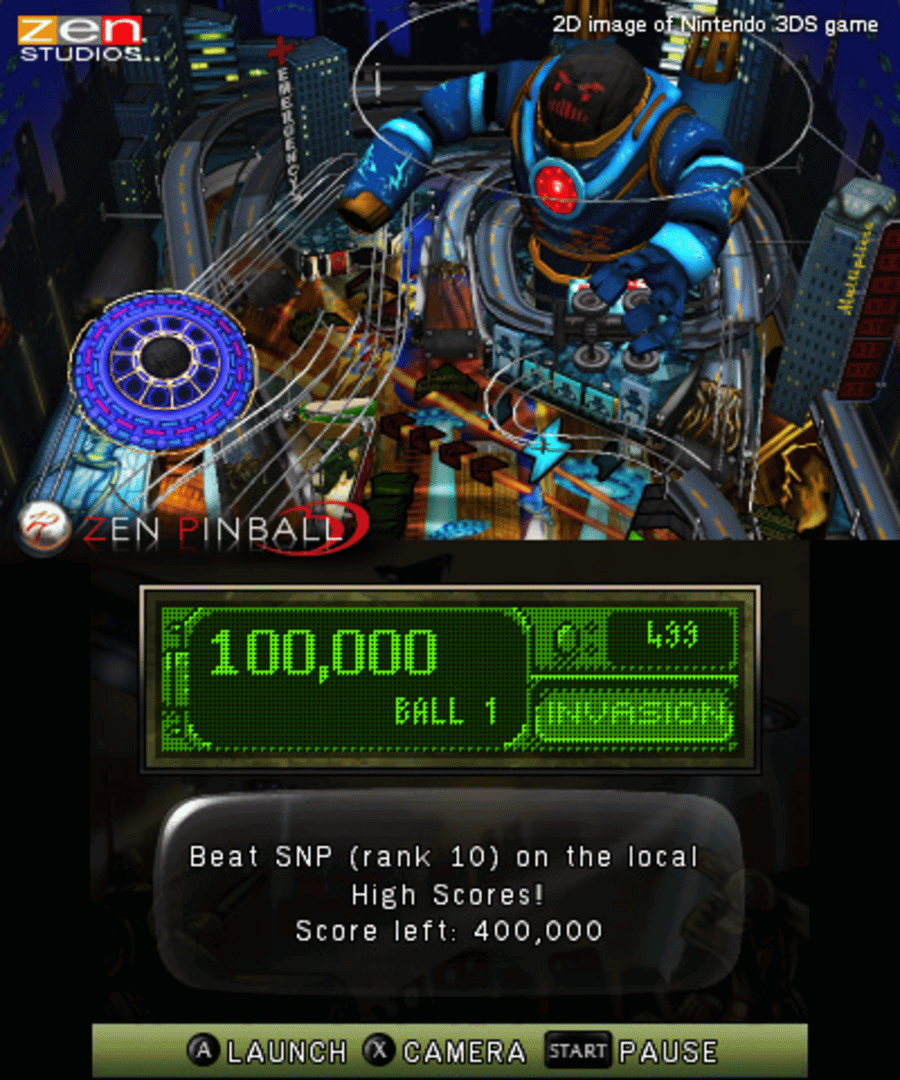 Zen Pinball 3D screenshot