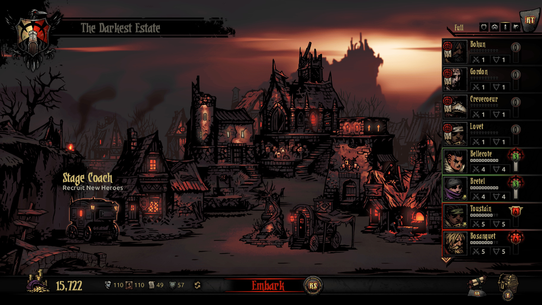 Darkest Dungeon: Crimson Edition screenshot