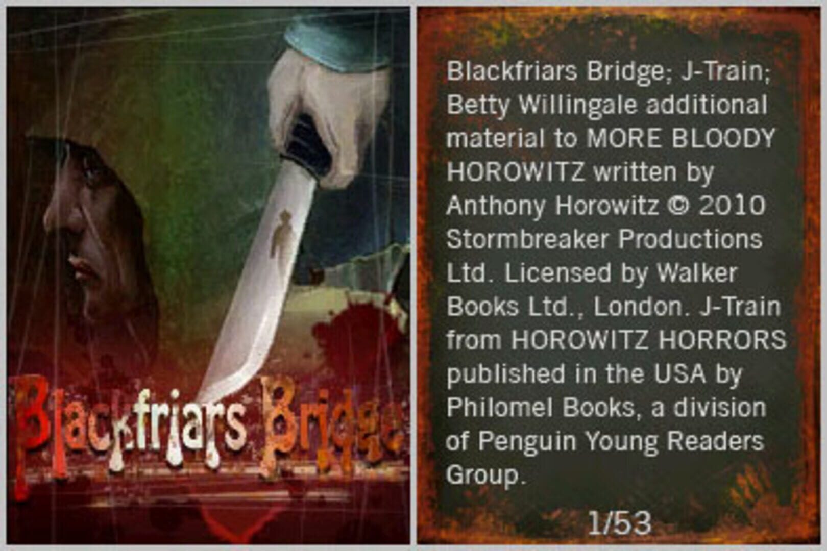 Captura de pantalla - Flips: More Bloody Horowitz