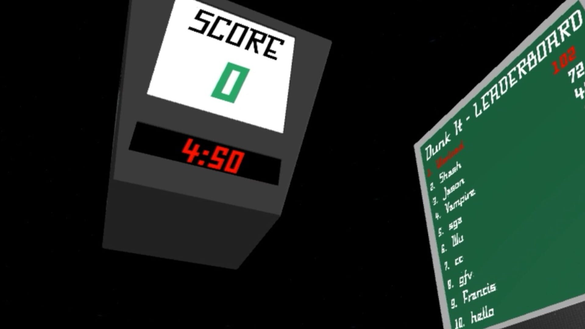 Dunk It (VR Basketball) - Screenshot