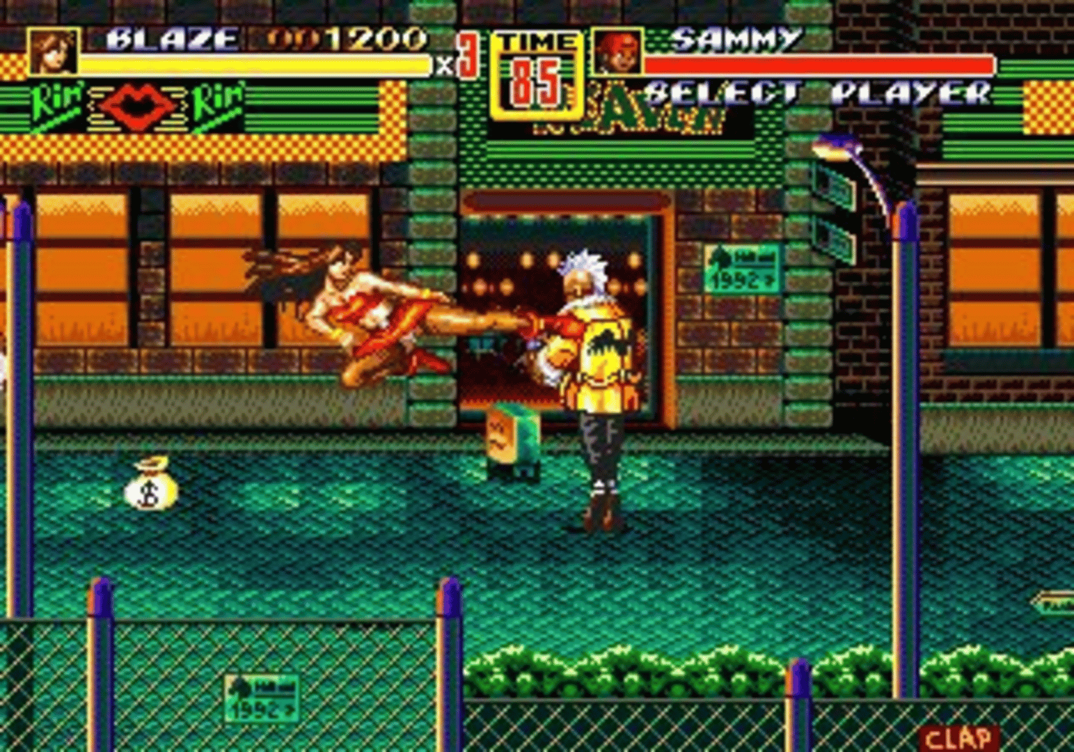 Streets of Rage 2 screenshot