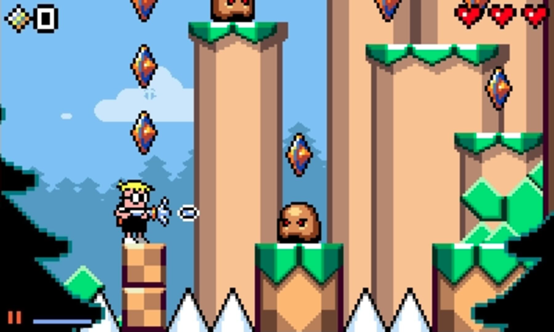 Captura de pantalla - Mutant Mudds