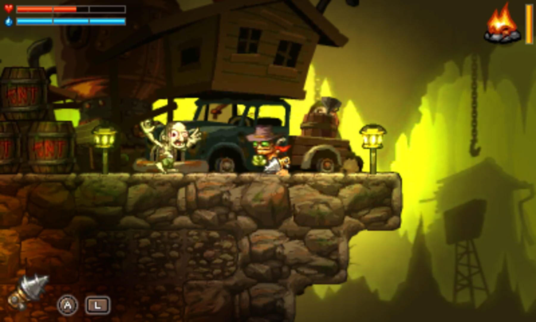 SteamWorld Dig screenshot