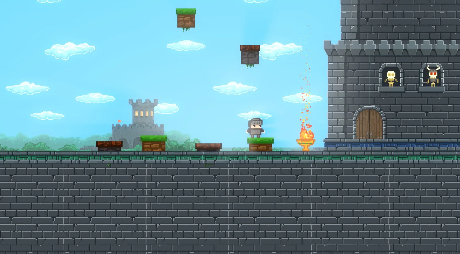 Flaming Pixels