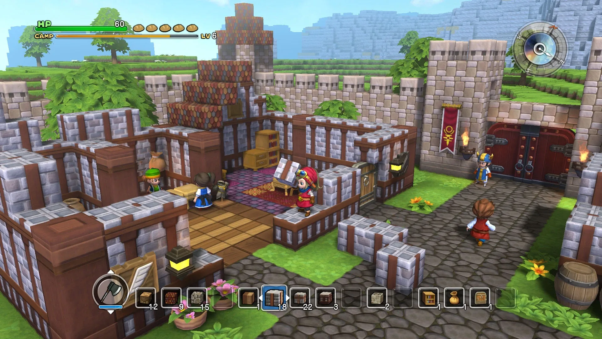 Captura de pantalla - Dragon Quest Builders