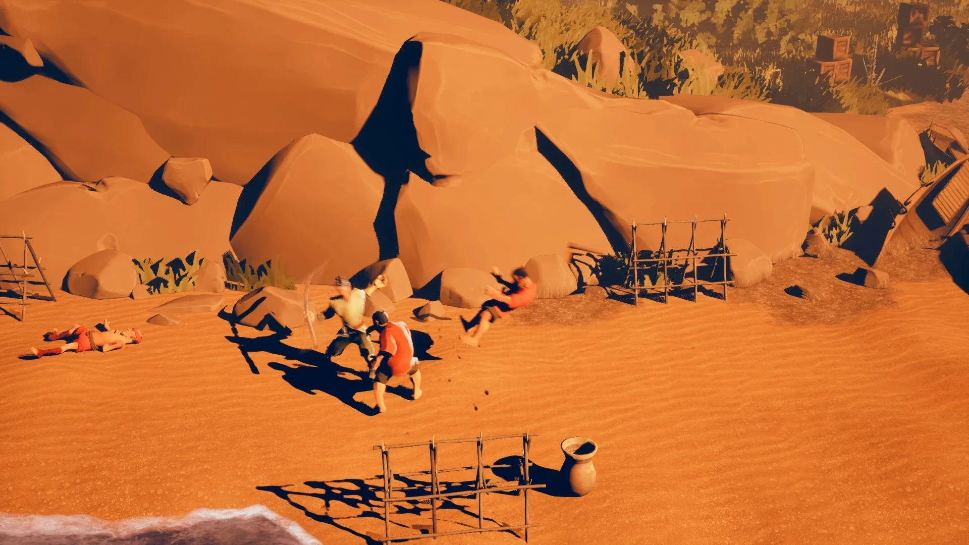 Captura de pantalla - 9 Monkeys of Shaolin