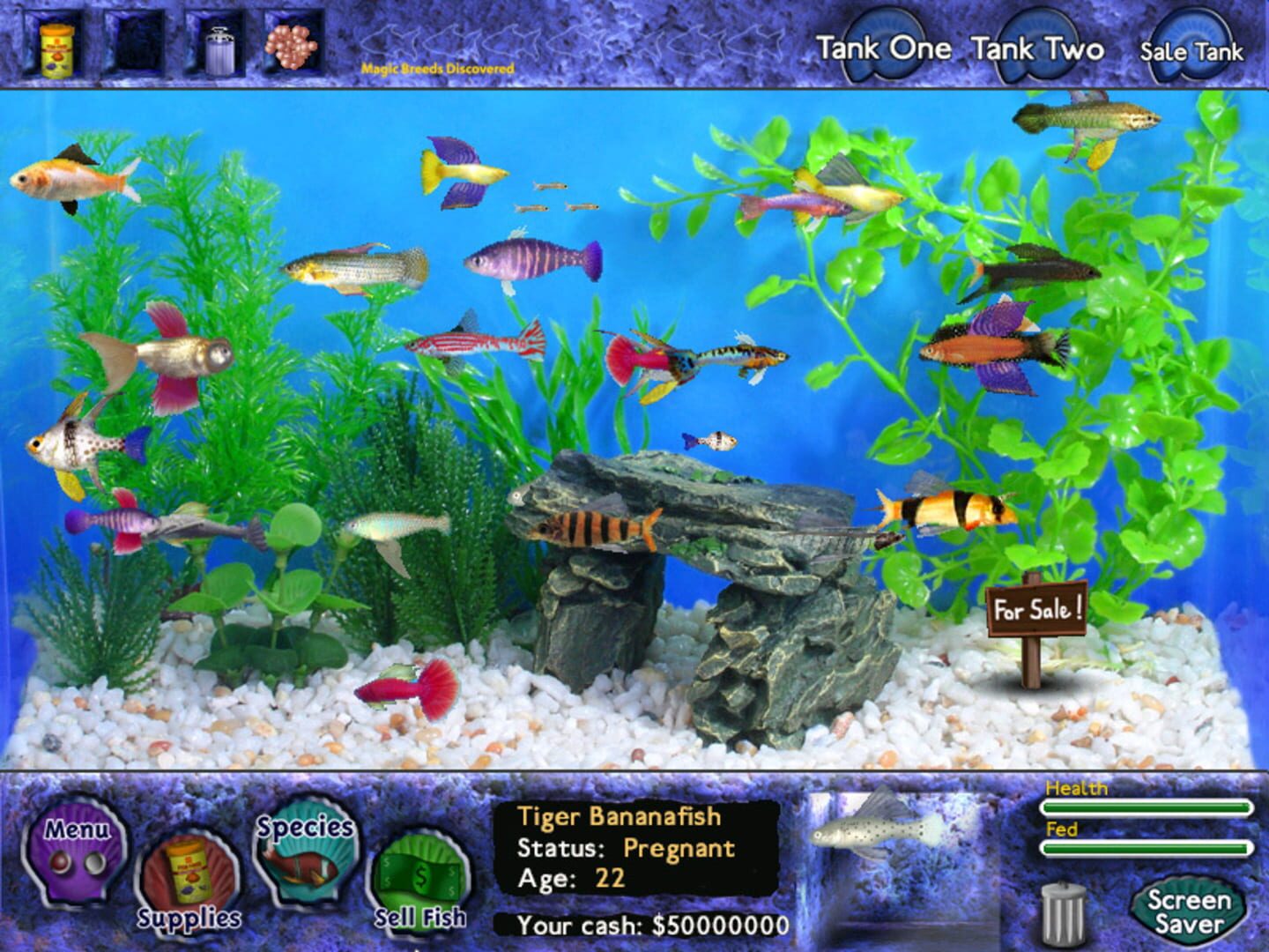 Captura de pantalla - Fish Tycoon