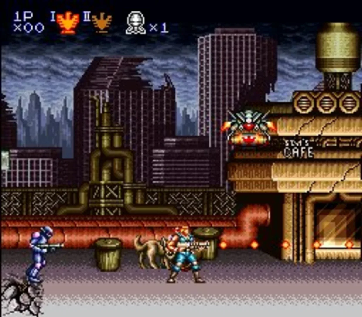 Captura de pantalla - Contra III: The Alien Wars